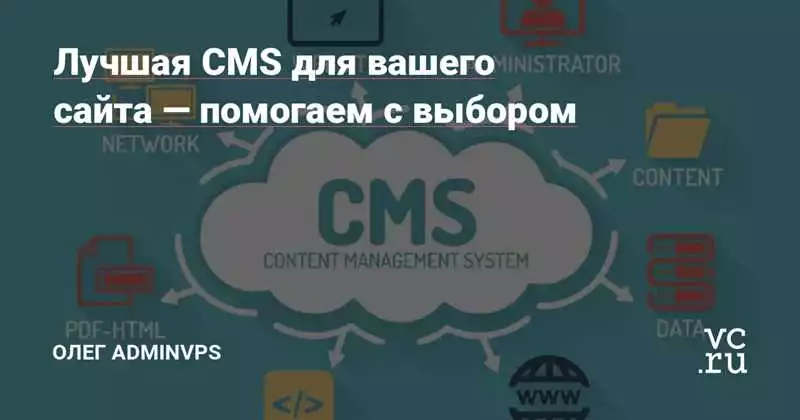 Преимущества CMS при создании сайтов